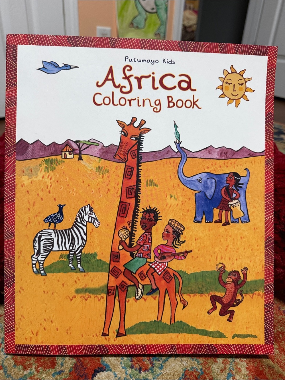 Africa Coloring Book - Vibrant Multicolor